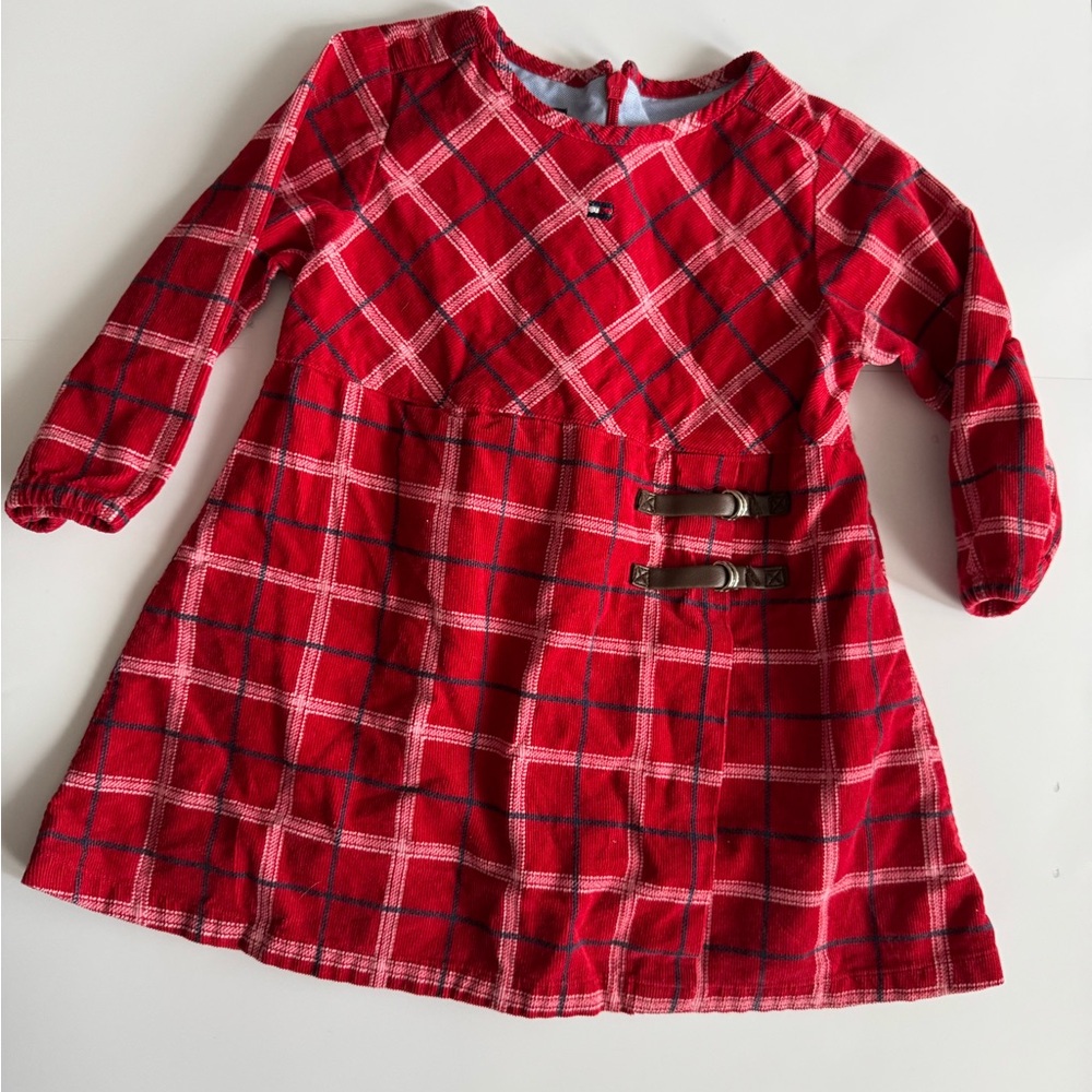 Tommy Hilfiger Plaid Dress 6-12 mo
